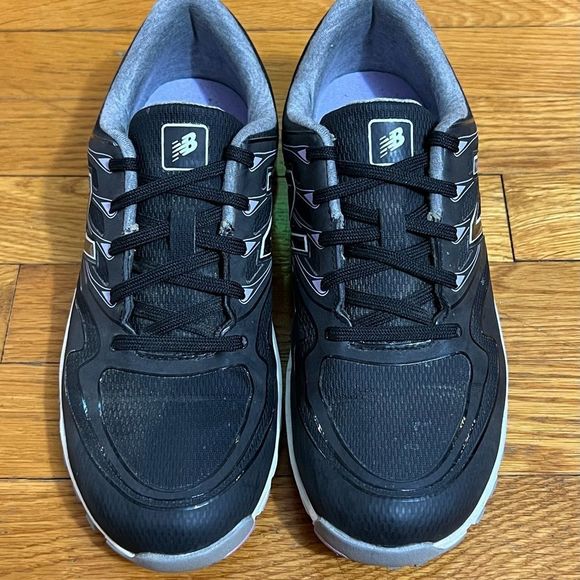 New Balance Minimus WP Golf Shoes Black Purple Women's 7.5 - Picture 3 of 5